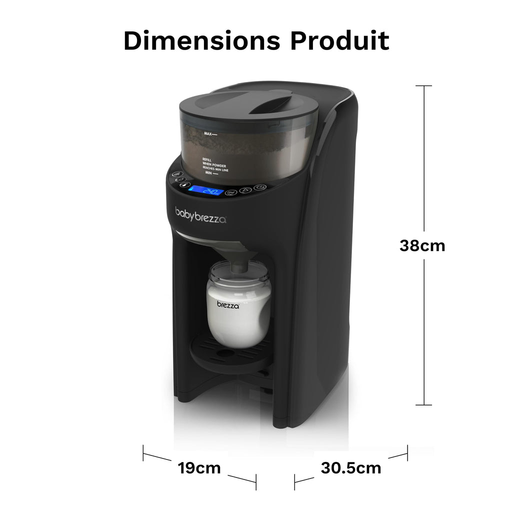 Préparateur de biberons automatique FRP0131 avec dosage et mélange de lait en poudre réservoir d'eau réglable