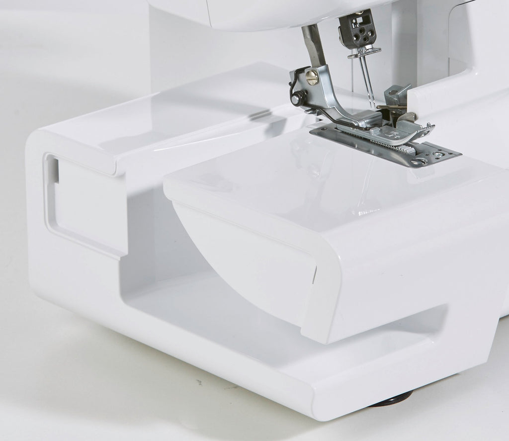Surjeteuse M343D électrique 3 ou 4 fils avec éclairage LED bras libre et différentiel réglable en acier inoxydable