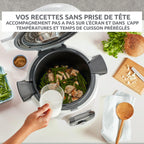 Multicuiseur intelligent Cookeo CE85CA10 1600 W avec cuve 6 L écran tactile et 150 recettes intégrées