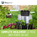 Piège anti moustiques extérieur 13101 avec recharge 6 mois attractif BG-Sweetscent et alimentation secteur