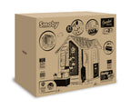 Maison de jardin enfant Garden House avec jardinière treillis mangeoire à oiseaux récupérateur d'eau plastique recyclé 132x128,5x135 cm