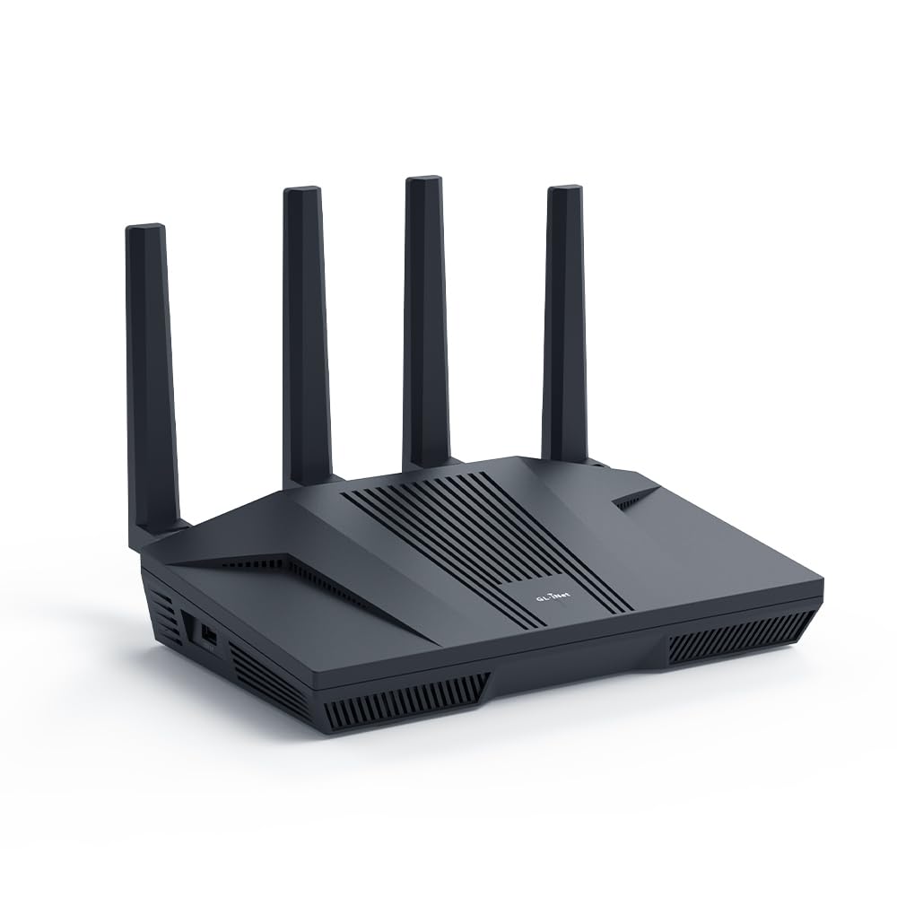 Routeur WiFi 6 GL-MT6000 double bande 6000 Mbps avec ports Ethernet 2,5G et 1G VPN WireGuard OpenVPN