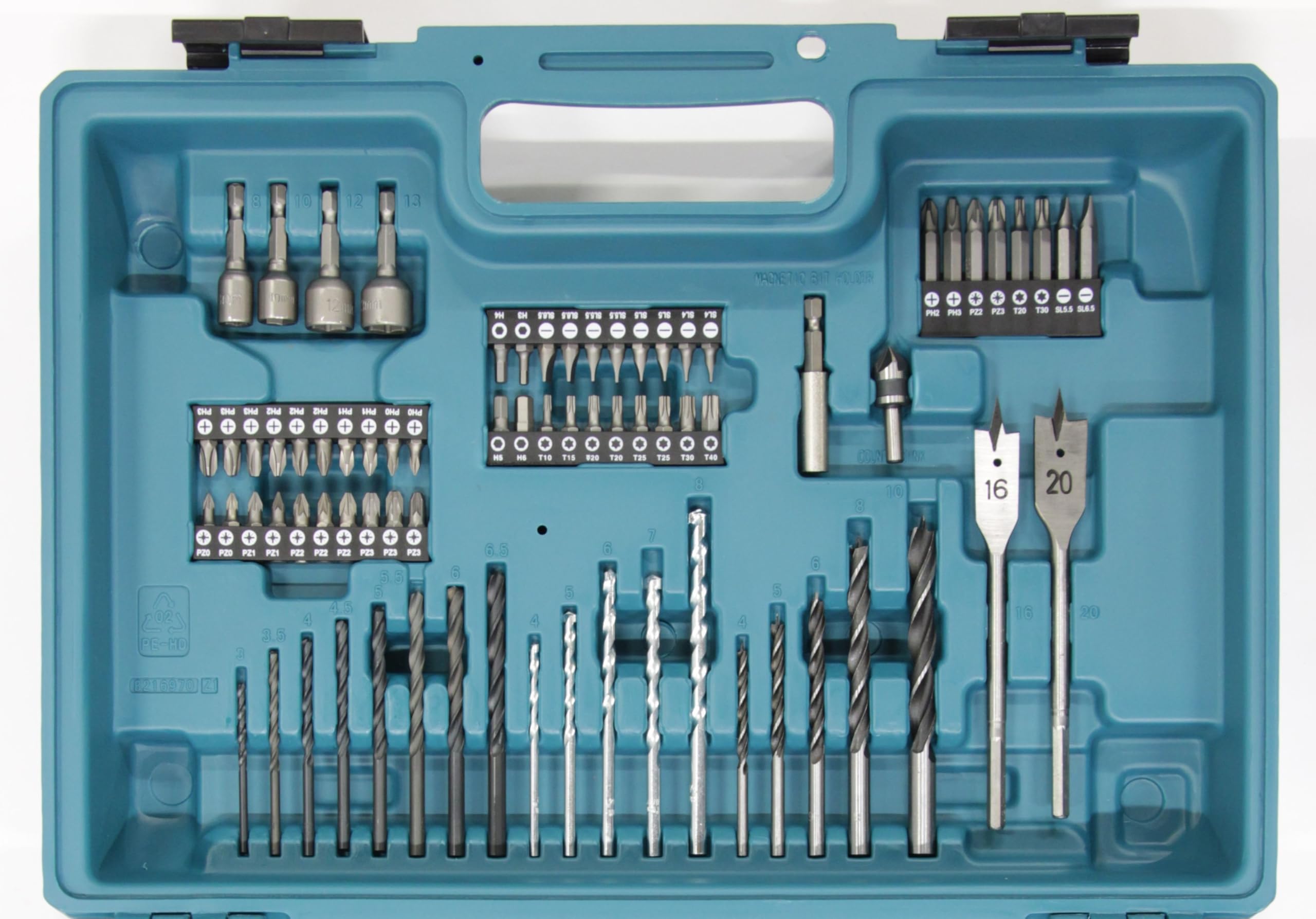 Perceuse-visseuse à percussion sans fil HP333DSAX1 12V Li-Ion 2Ah avec 2 batteries chargeur et coffret