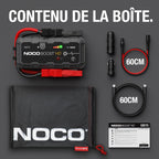 Booster de batterie lithium GB70 12V 2000A avec powerbank USB pour moteurs essence 8L et diesel 6L