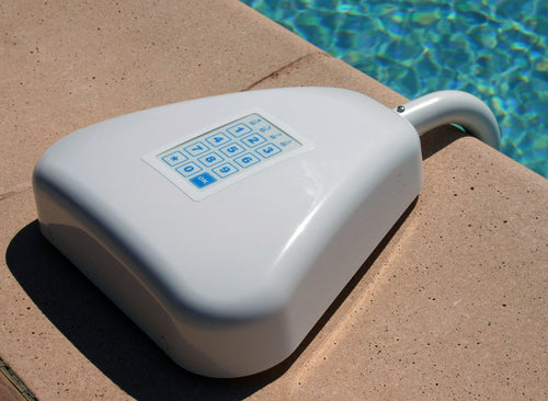 Alarme de piscine A2009 avec clavier digital détecteur de mouvement alimentation batterie conforme NF P90-307-1