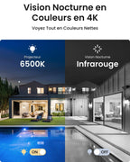 Caméra de surveillance PTZ PoE TrackMix-P double objectif 4K zoom hybride 6x suivi automatique vision nocturne couleur audio bidirectionnel IP66