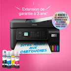 Imprimante multifonction EcoTank ET-4800 A4 Wi-Fi jet d'encre couleur avec réservoirs d'encre chargeur automatique de documents