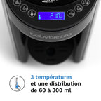 Préparateur de biberons automatique FRP0131 avec dosage et mélange de lait en poudre réservoir d'eau réglable