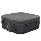 Spa gonflable Florence AR-HE-SPA4SAH 4 places 154x154 cm avec 100 jets de massage chauffage réglable filtration 600 L PVC noir