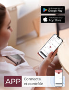 Tire-lait électrique mains libres M9 double pompe portable contrôle par application aspiration réglable 15 niveaux