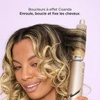 Air styler et sèche-cheveux FlexStyle HD446SLEU 5 en 1 avec boucleurs automatiques brosses de coiffage diffuseur et concentrateur