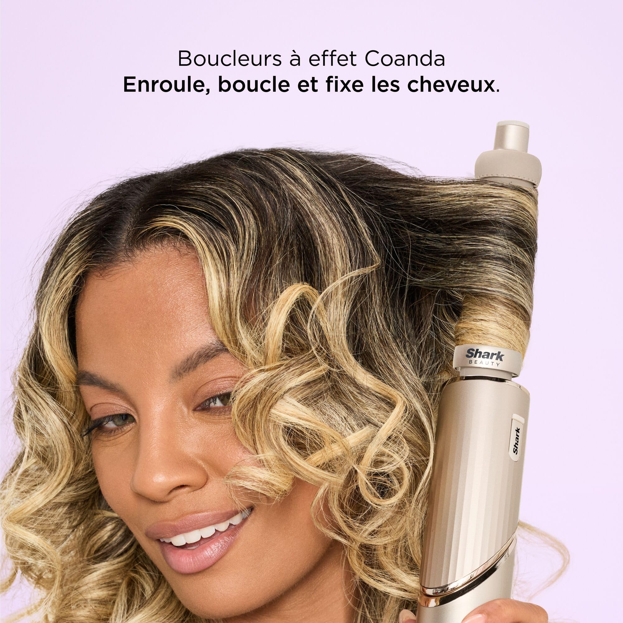 Air styler et sèche-cheveux FlexStyle HD446SLEU 5 en 1 avec boucleurs automatiques brosses de coiffage diffuseur et concentrateur