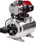 Groupe de surpression GC-WW 1250 NN pompe à eau 1200 W cuve inox 20 L débit 5000 L/h hauteur de refoulement 50 m pression 5 bar