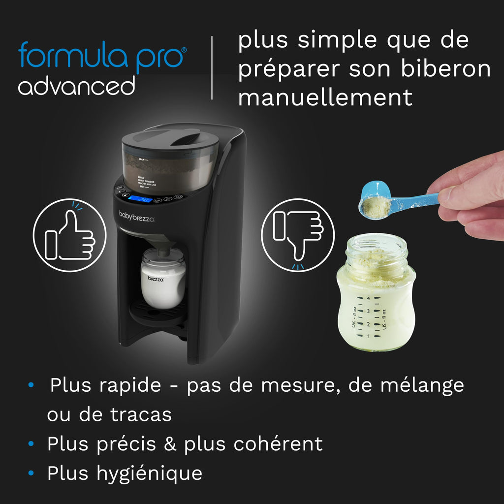 Préparateur de biberons automatique FRP0131 avec dosage et mélange de lait en poudre réservoir d'eau réglable
