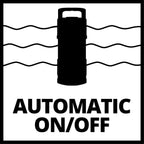 Pompe immergée automatique GE-PP 1100 N-A 1100W avec débit 6000 l/h hauteur de levage 12 m câble 15 m