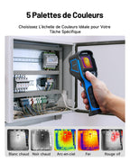 Caméra Thermique Infrarouge TC004 Mini 240x240 Résolution IR Autonomie 15H