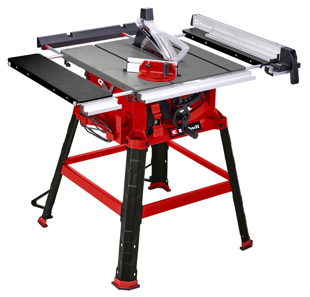 Scie circulaire sur table TC-TS 2225 U 2200W avec lame 254 mm réglage de hauteur jusqu'à 80 mm butée parallèle et angle