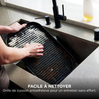 Barbecue électrique et fumoir Woodfire Pro Connect XL OG901EUAMZ 7 fonctions avec contrôle application 2 sondes grille housse et accessoires