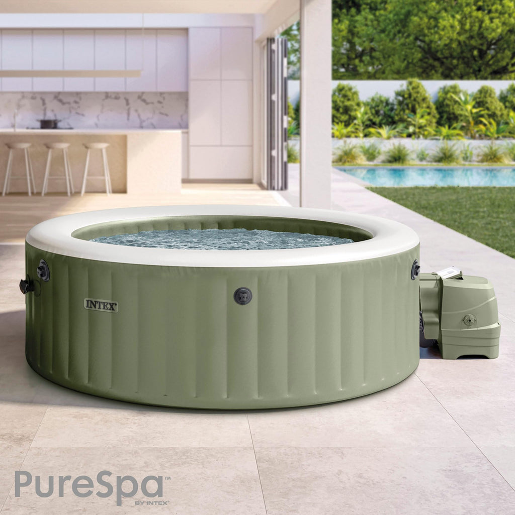 Spa gonflable PureSpa 28428NP 6 places capacité 1098 L avec 140 diffuseurs à bulles et accessoires de filtration