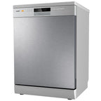 Lave-vaisselle pose libre CDWPF1201PS 60 cm 12 couverts départ différé demi-charge lavage hygiénique 72°C séchage intensif acier inoxydable 49 dB