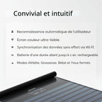 Balance connectée d'analyse corporelle Body Scan BIA segmentaire ECG WiFi Bluetooth écran numérique