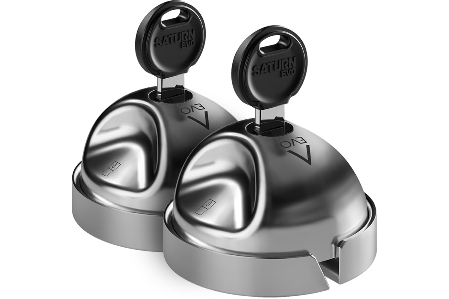 Serrures antivols pour véhicules utilitaires Saturn Evo 84200 lot de 2 acier inoxydable anti-perçage résistant aux intempéries