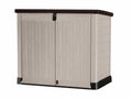 Abri poubelle SIO Pro 1200 litres extérieur en polypropylène avec couvercle verrouillable protection UV dimensions 145,5 x 82 x 123 cm