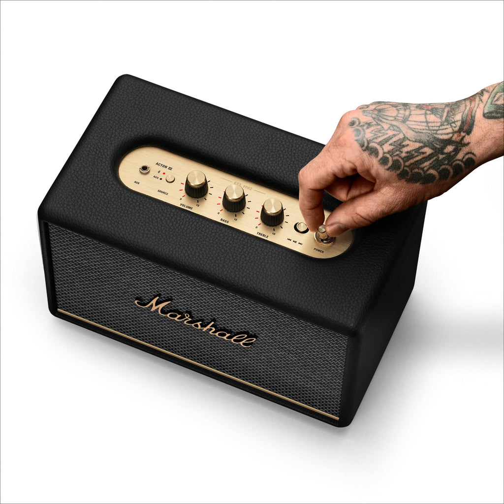Enceinte Bluetooth Acton III BL sans fil 30W Bluetooth 5.2 avec entrée auxiliaire son stéréo 2.0 contrôle application audio intérieur