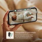 Moniteur bébé intelligent Dream Sock suivi fréquence cardiaque oxygène sommeil capteur optique