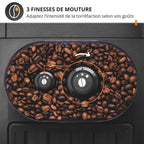Machine à café broyeur grain EA810570 expresso automatique 1450 W avec buse vapeur cappuccino réservoir 1,6 L