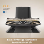 Robot aspirateur laveur L50s Pro Ultra RLL88HE 30000Pa avec station automatique nettoyage serpillière eau chaude vidage automatique