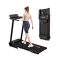 Tapis de course pliable SC-WP9 vitesse 12 km/h écran LED Bluetooth application support tablette 360° moteur 1400W charge 120 kg