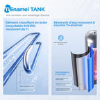 Chauffe-eau électrique mural 80L CWH15ED1380EUW double réservoir Wi-Fi contrôle APP protection anti-surchauffe