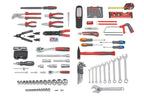 Chariot à outils 156 pièces avec roulettes mallette en aluminium poignée télescopique boîte à outils professionnelle