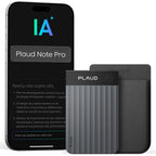 Enregistreur vocal IA PN0300 avec transcription automatique 64Go stockage Bluetooth enregistrement stéréo 50h avec étui magnétique