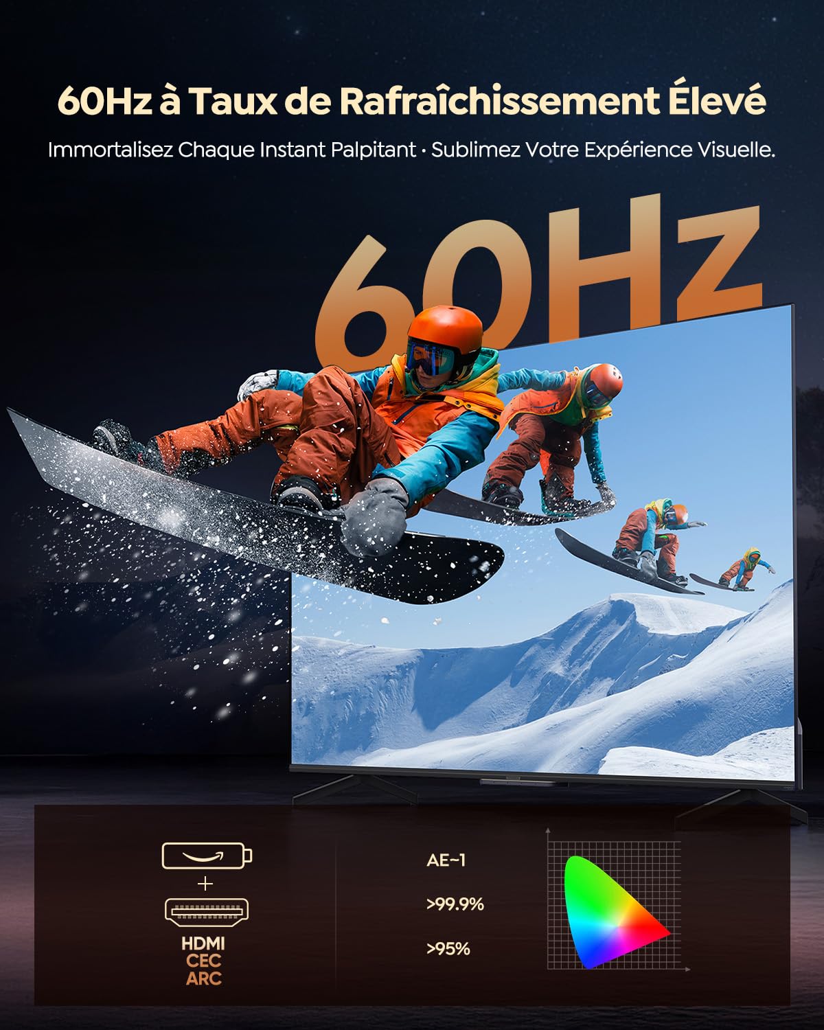 Vidéoprojecteur portable 4K P62 Pro 1500 ANSI Android WiFi 6 Bluetooth Dolby HDR10 Auto Focus Correction Keystone