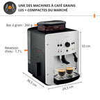 Machine à café broyeur grain EA810570 expresso automatique 1450 W avec buse vapeur cappuccino réservoir 1,6 L