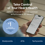 Moniteur ECG personnel KardiaMobile 6L à 6 dérivations avec capteur ECG Bluetooth autonomie 200 heures