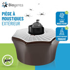 Piège anti moustiques extérieur 13101 avec recharge 6 mois attractif BG-Sweetscent et alimentation secteur