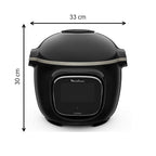 Multicuiseur intelligent Cookeo Touch Wifi CE902800 1600 W avec cuve 6 L écran tactile et 250 recettes intégrées