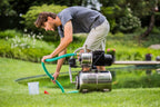 Circuit d’eau domestique HWW 4500 1200 W débit 4350 l/h avec cuve de pression inox 22 L