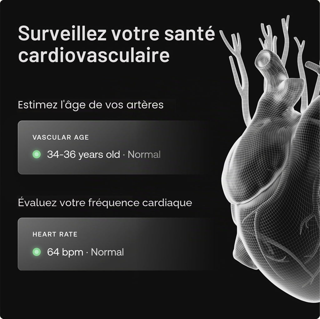 Balance connectée d'analyse corporelle Body Scan BIA segmentaire ECG WiFi Bluetooth écran numérique