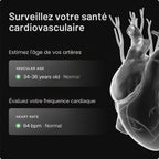 Balance connectée d'analyse corporelle Body Scan BIA segmentaire ECG WiFi Bluetooth écran numérique