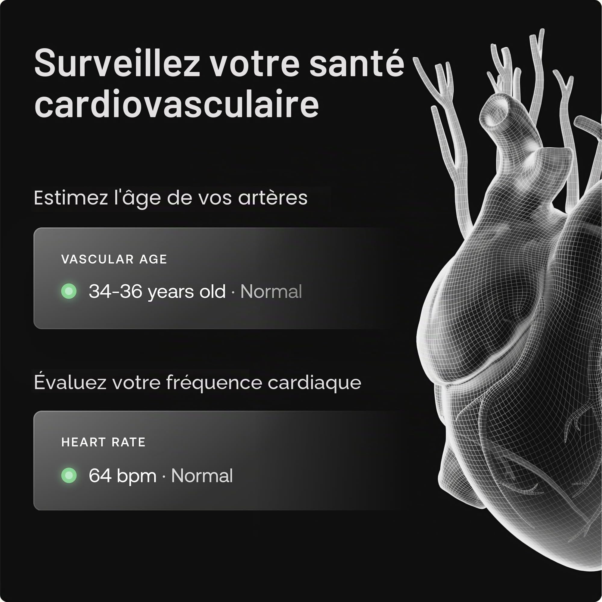 Balance connectée d'analyse corporelle Body Scan BIA segmentaire ECG WiFi Bluetooth écran numérique
