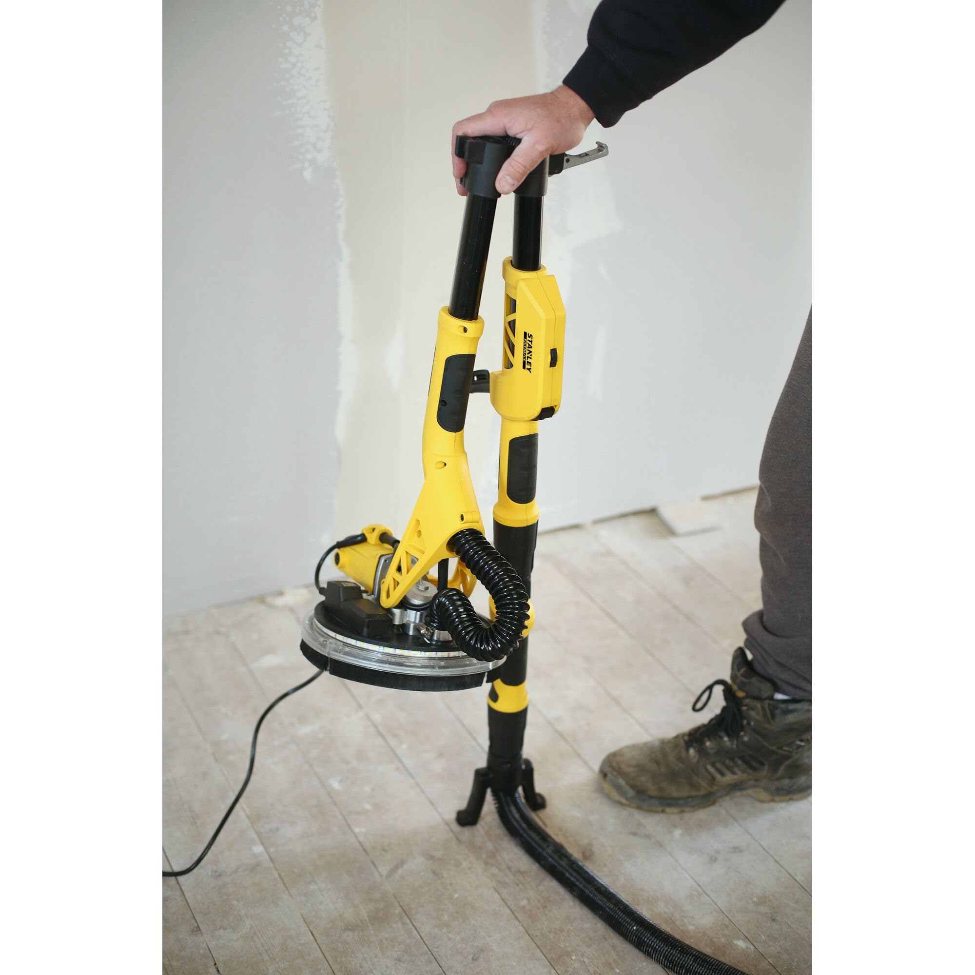 Ponceuse à plâtre SFMEE500S-QS 750 W disque 225 mm vitesse 1700 tr/min avec sac de rangement et abrasif maille 120G