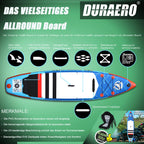 Planche SUP gonflable 330 x 76 x 15 cm avec siège kayak pagaie double réglable support caméra charge maximale 150 kg