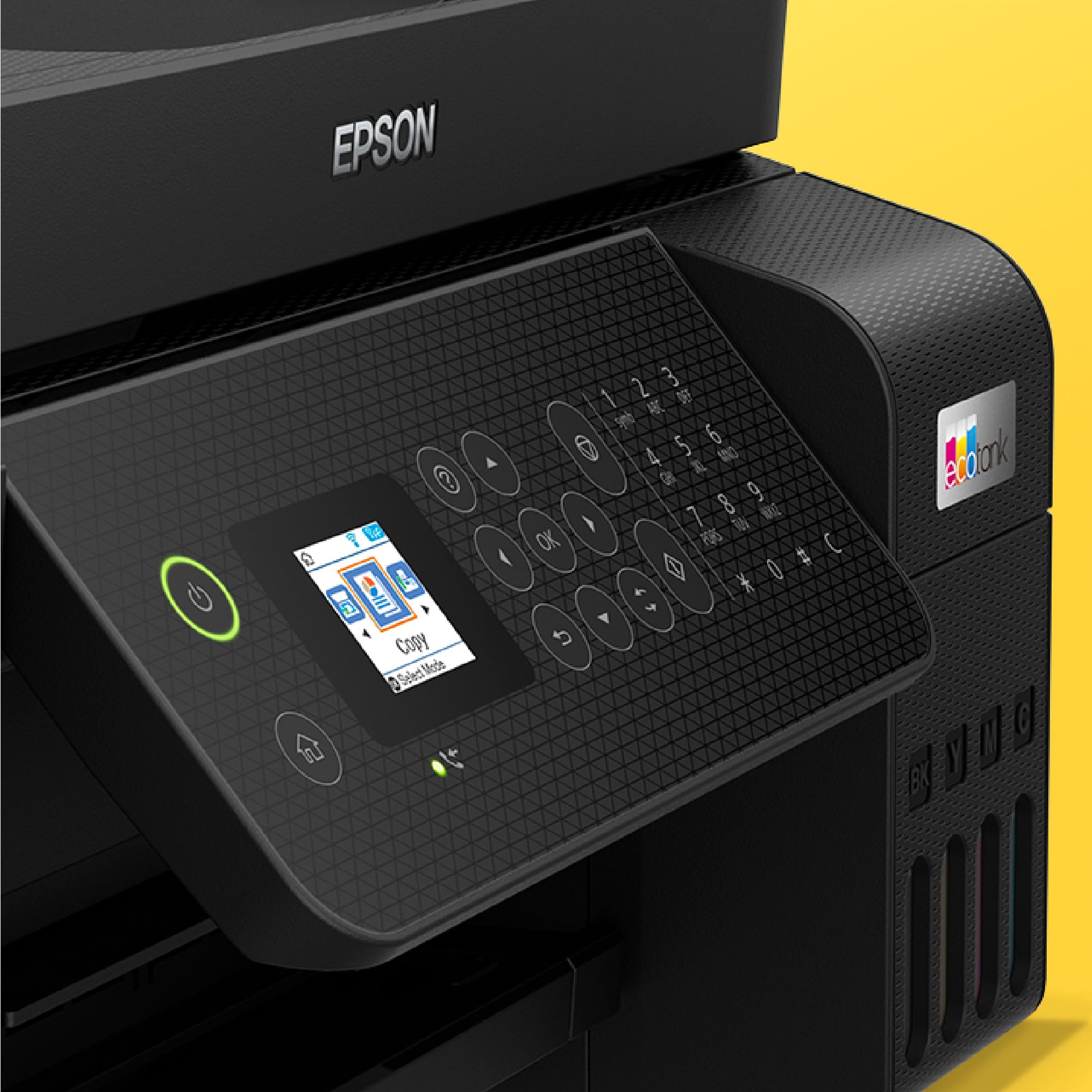 Imprimante multifonction EcoTank ET-4800 A4 Wi-Fi jet d'encre couleur avec réservoirs d'encre chargeur automatique de documents
