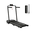 Tapis de course pliable P106FA avec inclinaison manuelle vitesse 12 km/h écran LED télécommande