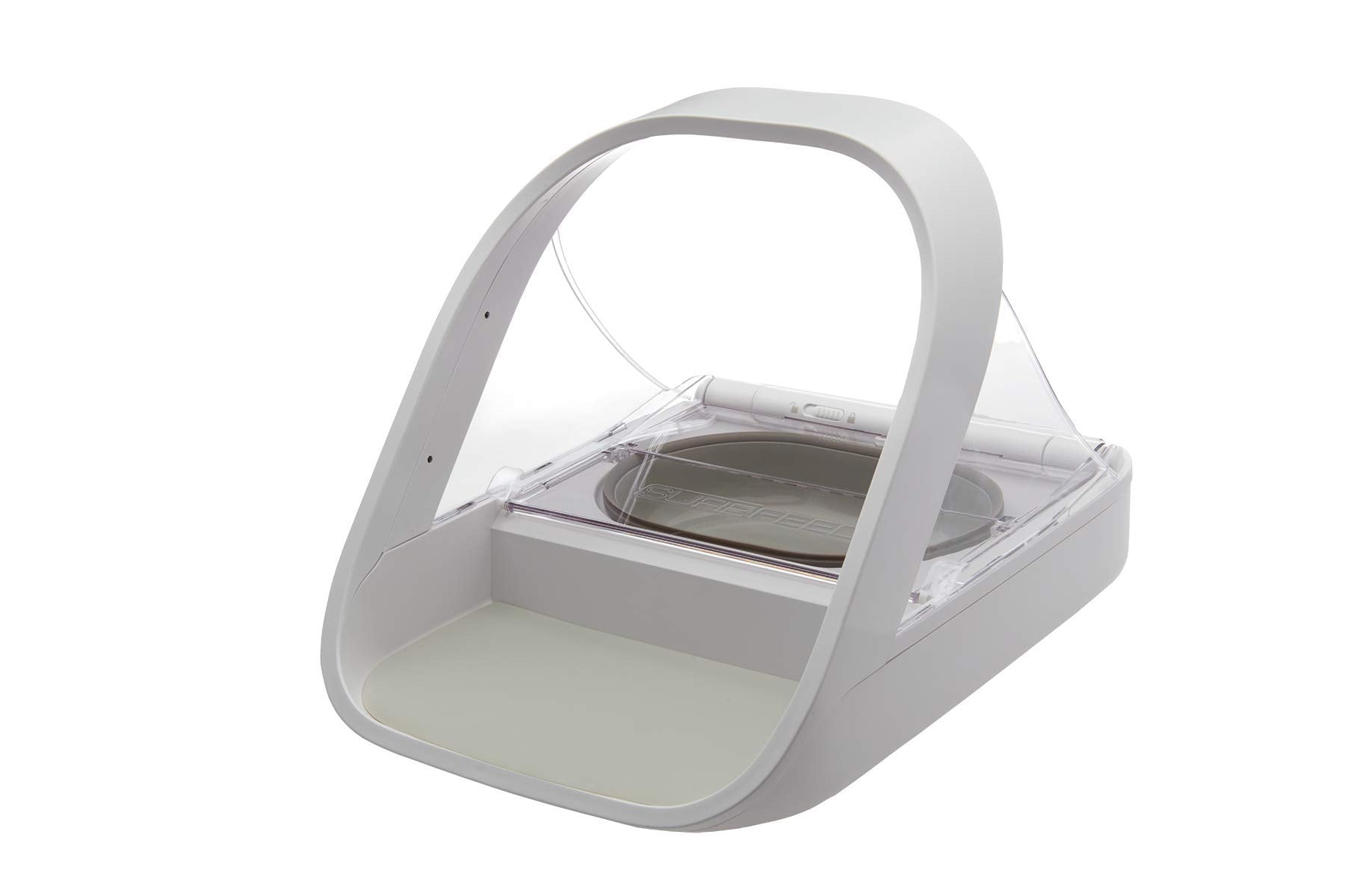 Distributeur de nourriture à puce électronique pour chat et chien avec couvercle hermétique 400 ml identification RFID autonomie 6 mois