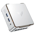 Mini PC P2 avec processeur AMD Ryzen R2544 16 Go DDR4 256 Go SSD M.2 triple écran 4K HDMI DisplayPort Windows 11 Pro